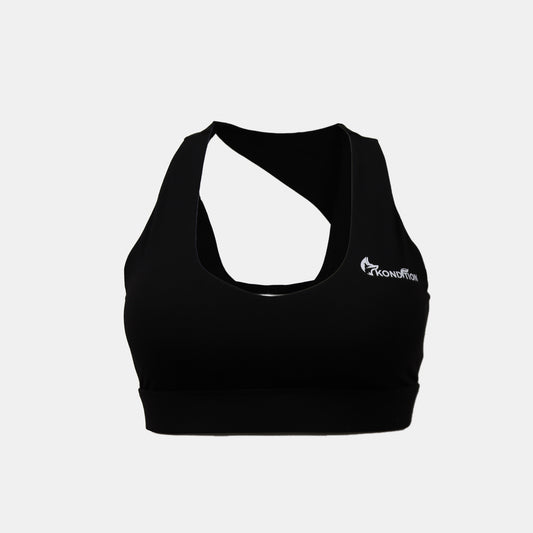 Bold Irregular Hollow back Sports Bra