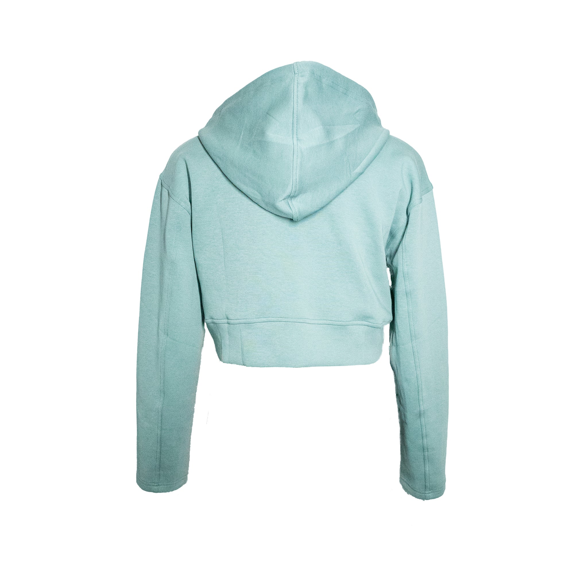Crossover Crop Hoodie Dark Teal XS